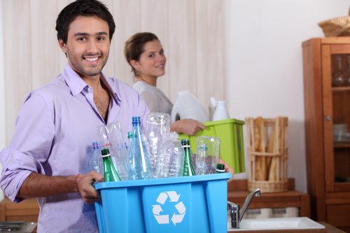 Customer booking a skip hire online