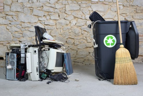 Advanced waste management technology in action