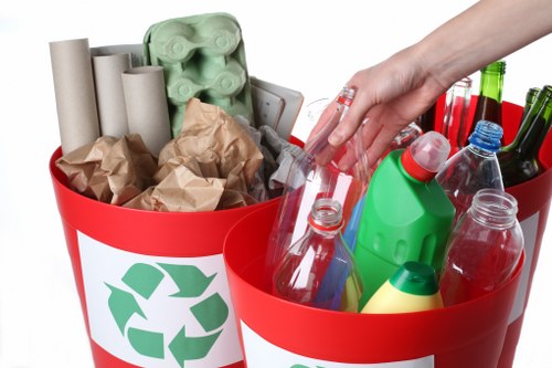 Detailed house clearance process being managed by experts