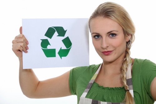 Clean property after muck away service